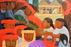 Diego Rivera - El día de Flores Xochimilco (1926)