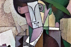 Diego Rivera - El joven de la estilográfica, Retrato de Best Maugard (1914)