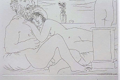 Pablo Picasso - Le repos du sculpteur devant le petit torse (30 de marzo de 1933)