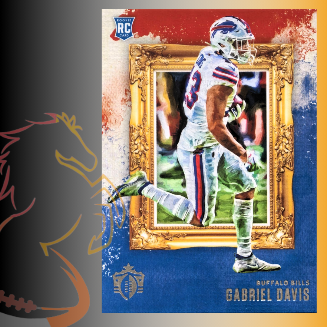 2020 Panini Chronicles Gabriel Davis Gridiron Kings Rookie Card
