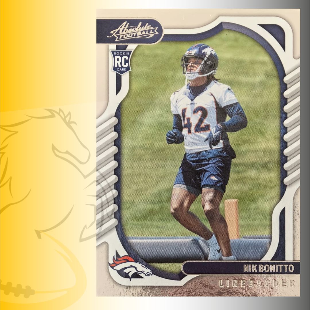 2022 Panini Absolute Football Nik Bonitto Rookie Card