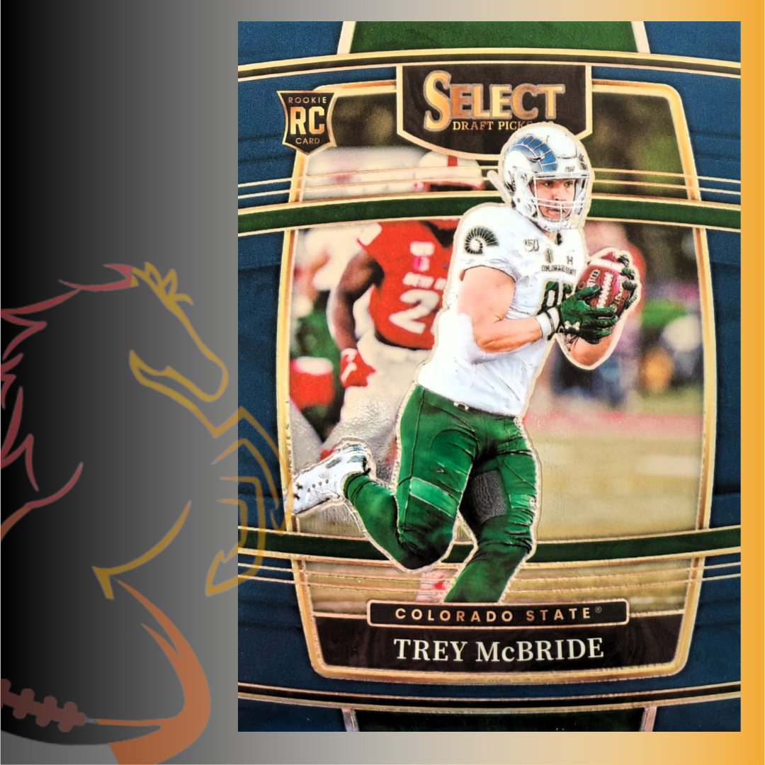 2022 Panini Select Trey McBride Draft Picks Rookie Card