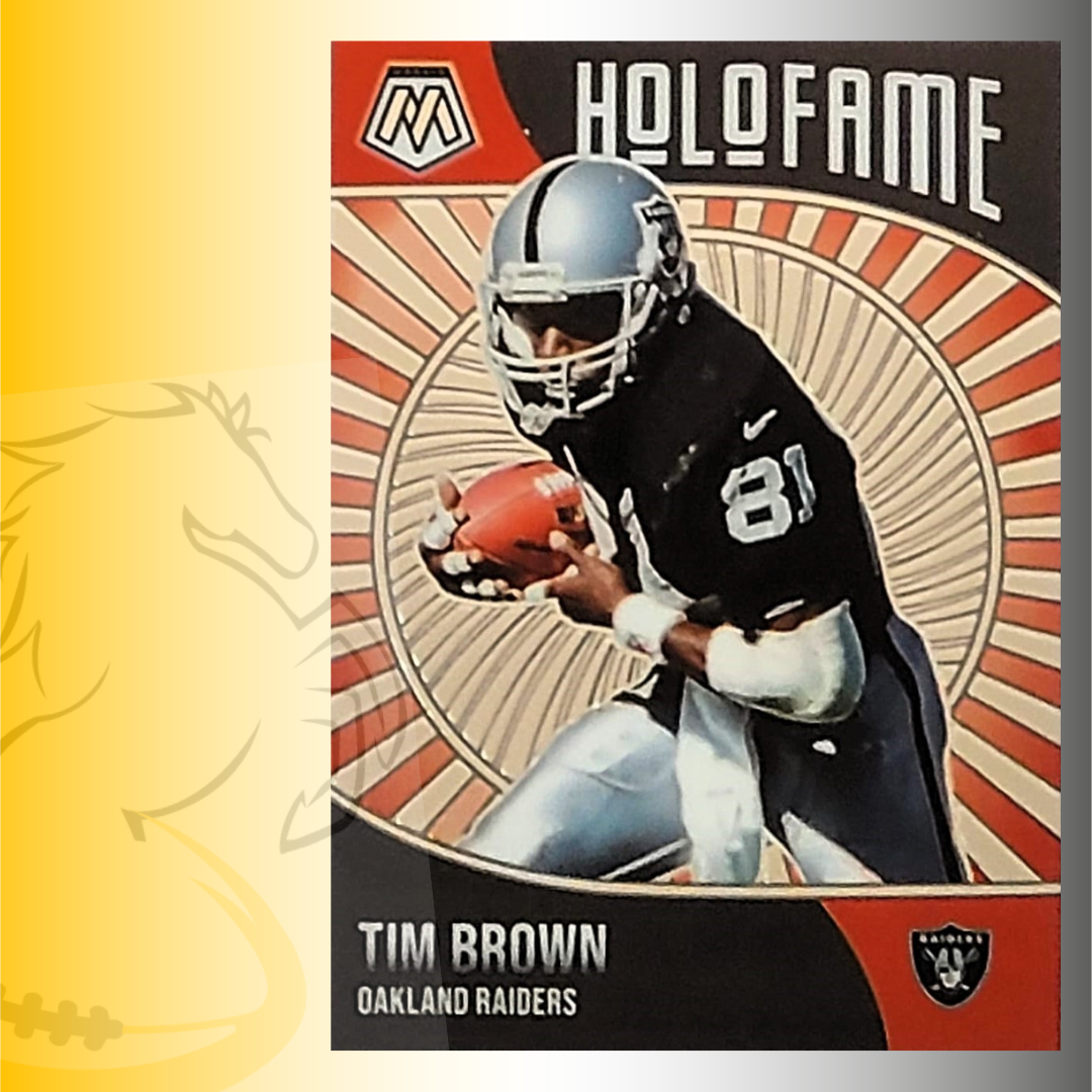 2021 Panini Mosaic Tim Brown Holofame