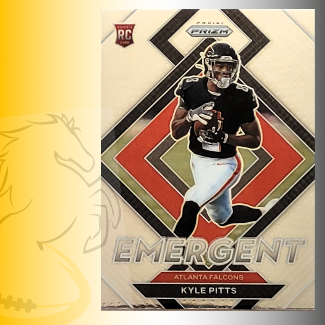 2021 Panini Prizm Kyle Pitts Emergent Rookie Card