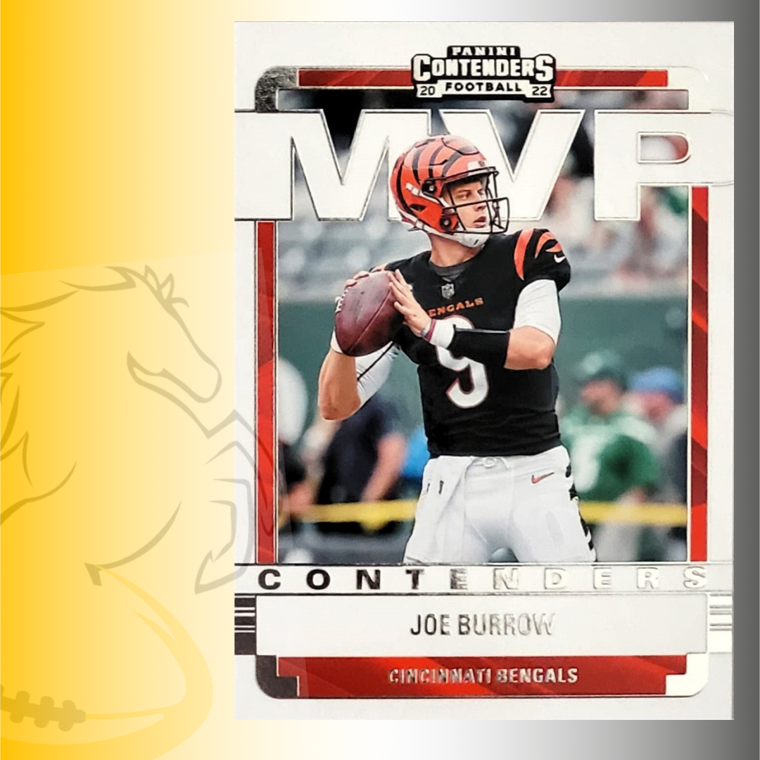 2022 Panini Contenders Joe Burrow MVP Contenders