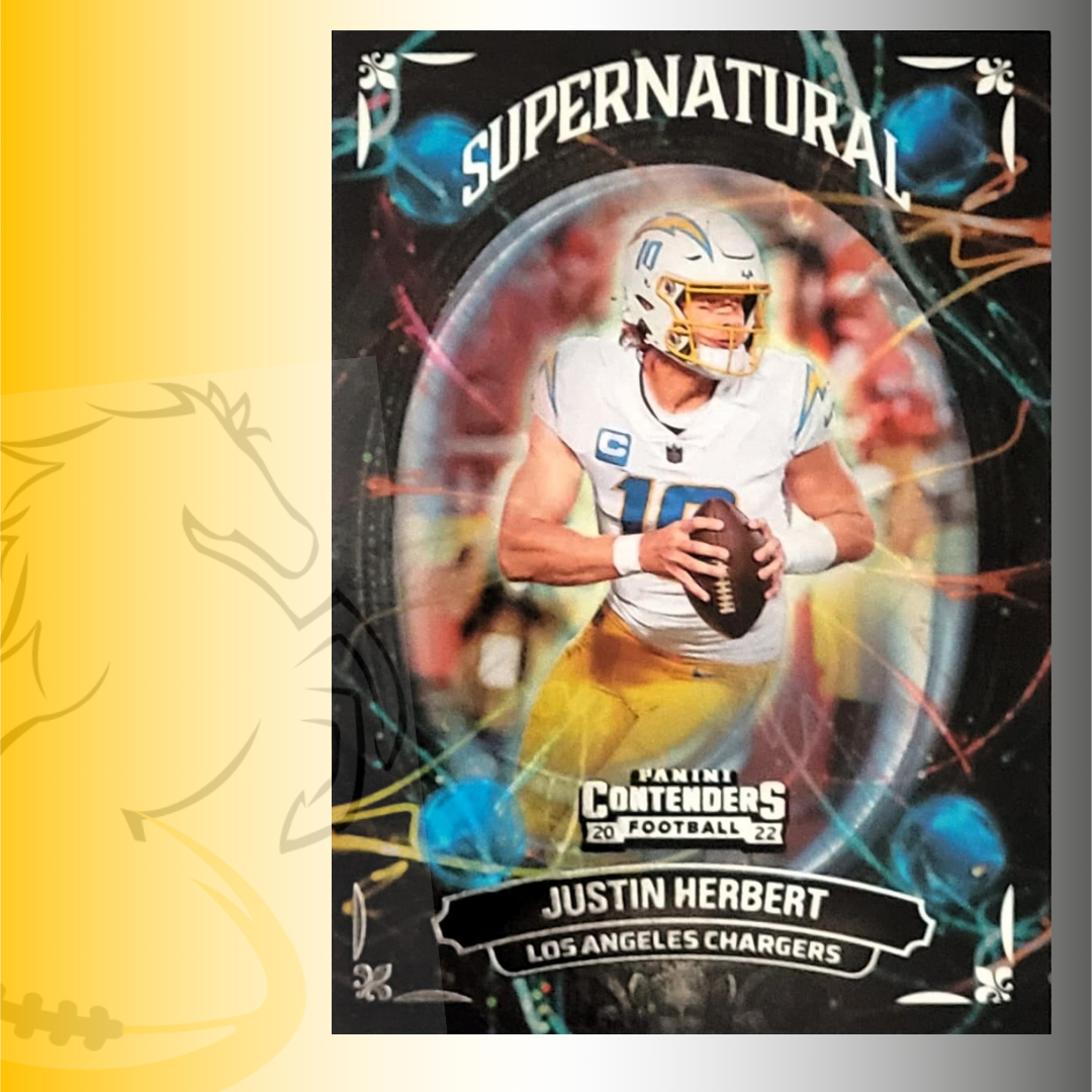 2022 Panini Contenders Justin Herbert Supernatural