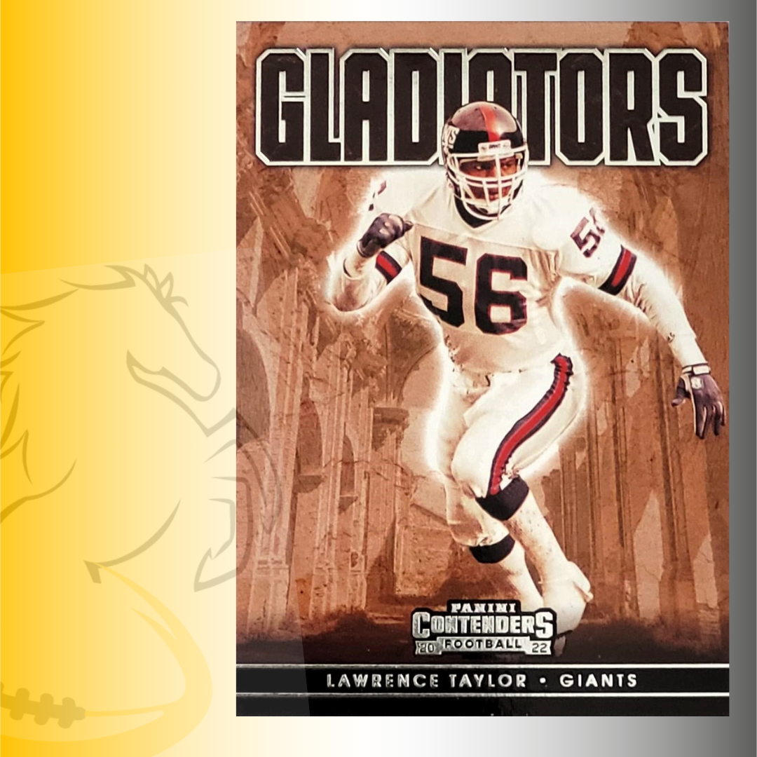 2022 Panini Contenders Lawrence Taylor Gladiators