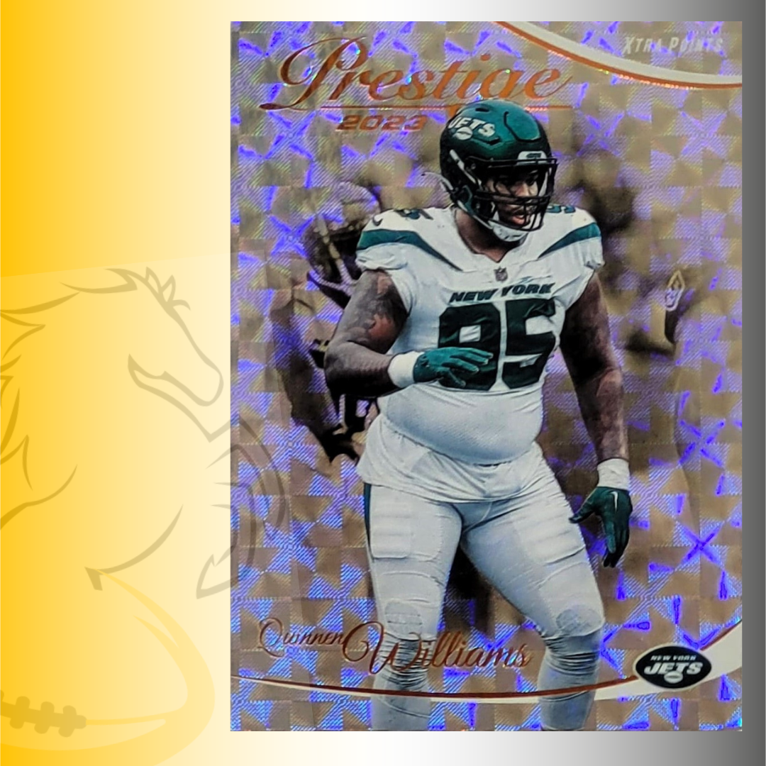 2023 Panini Prestige Quinnen Williams Xtra Points Diamond Parallel