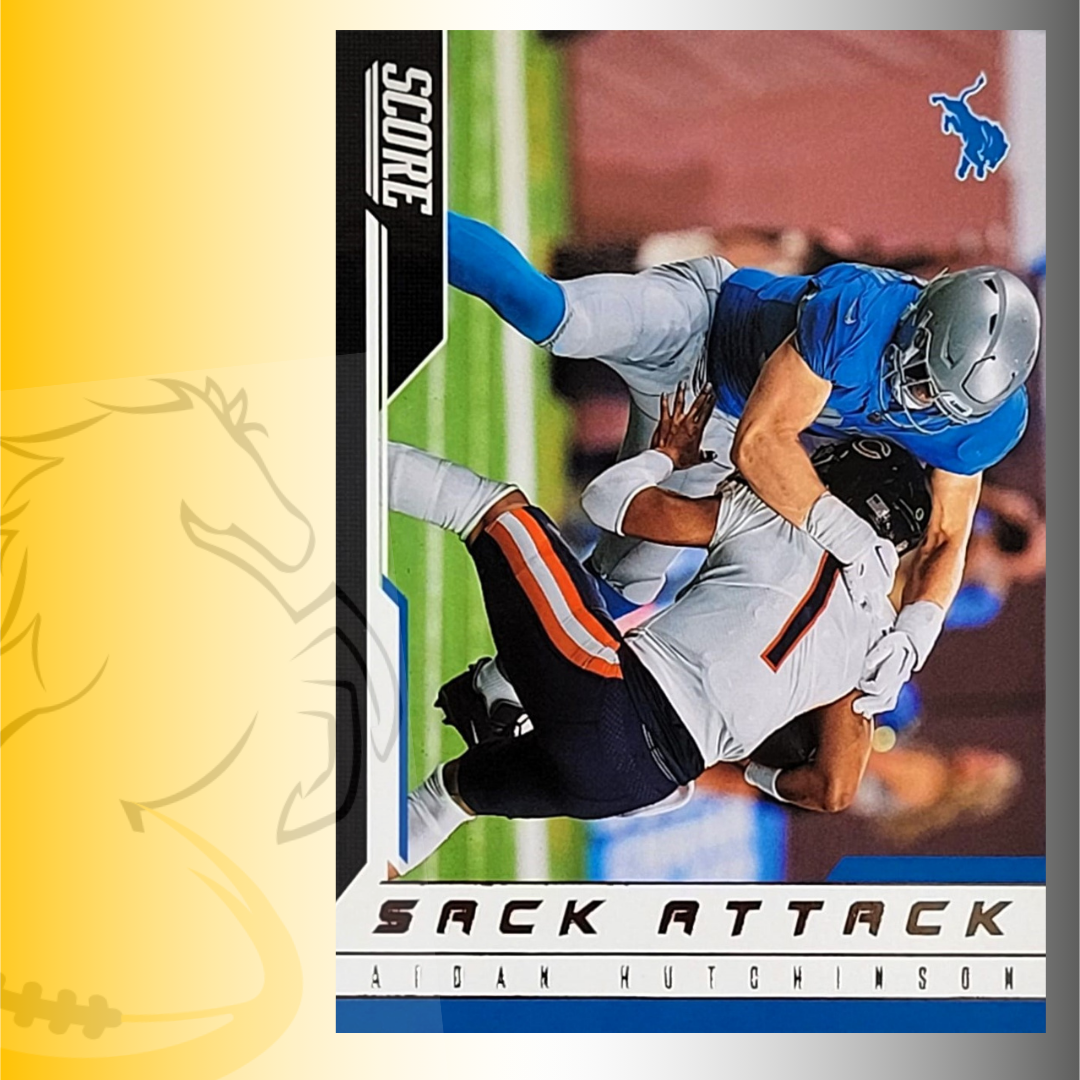 2023 Panini Score Aidan Hutchinson Sack Attack