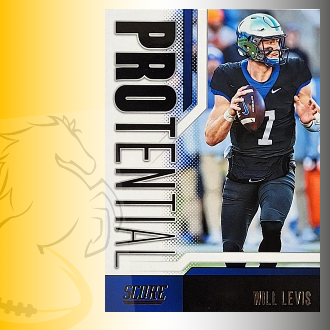 2023 Panini Score Will Levis Protential Rookie Card