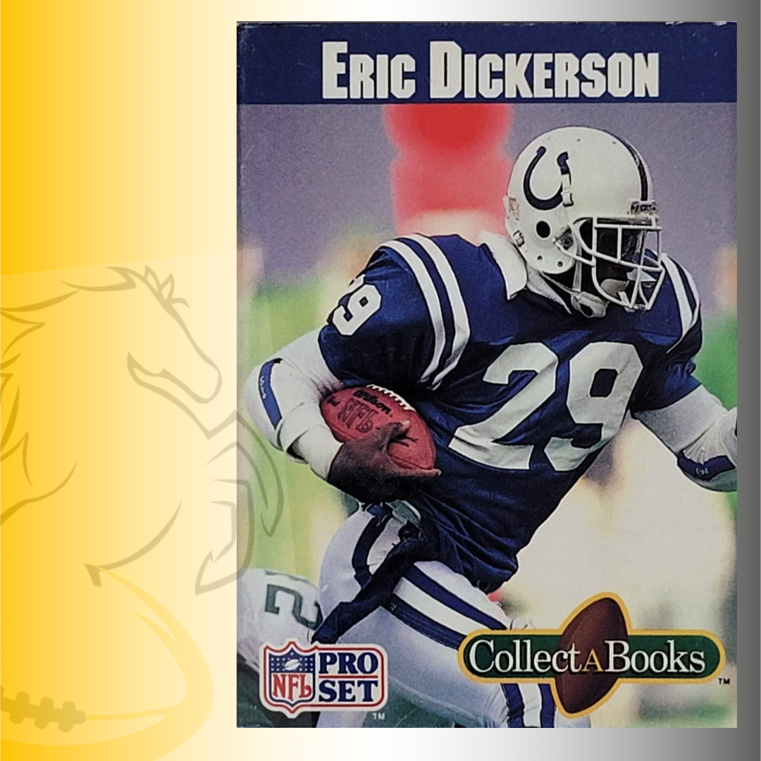 1990 Pro Set Collect A Books Eric Dickerson