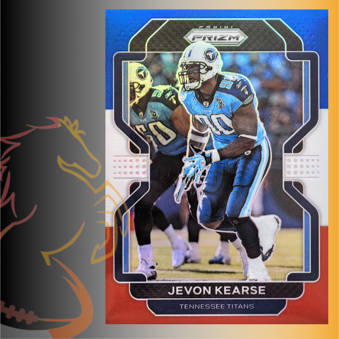 2021 Panini Prizm Jevon Kearse Blue / Red / White Holo