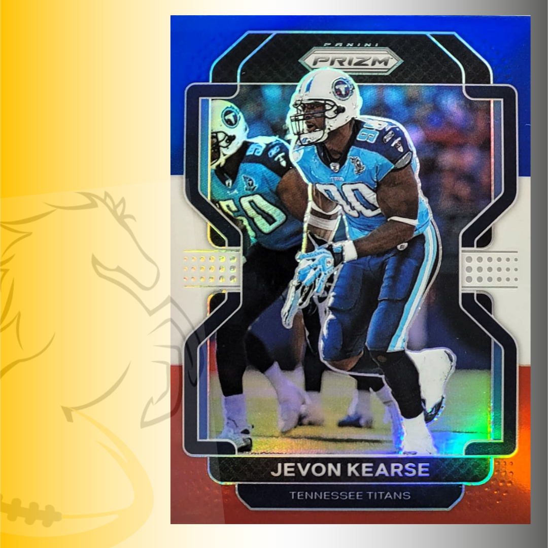 2021 Panini Prizm Jevon Kearse Blue / Red / White Holo