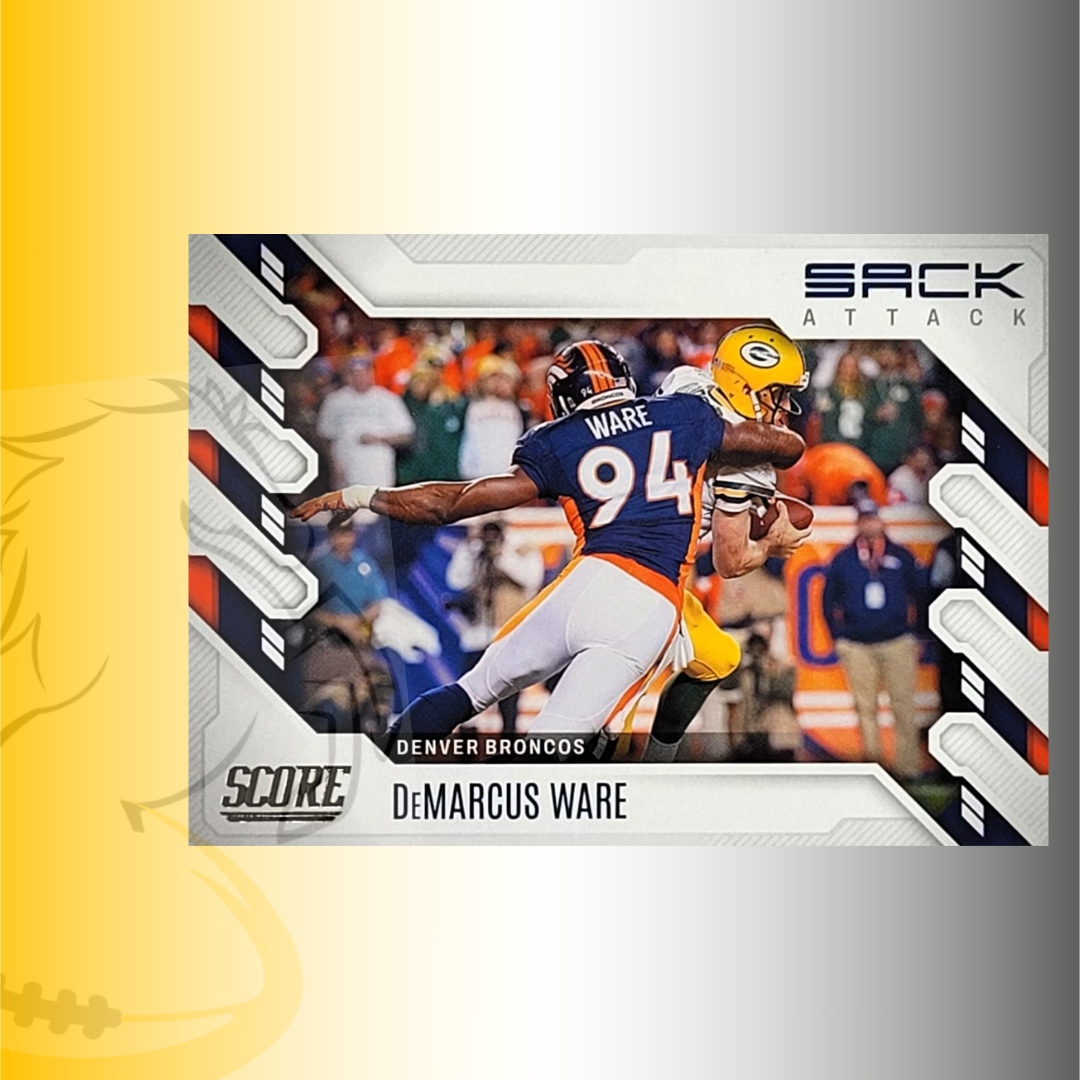 2022 Panini Score Demarcus Ware Sack Attack