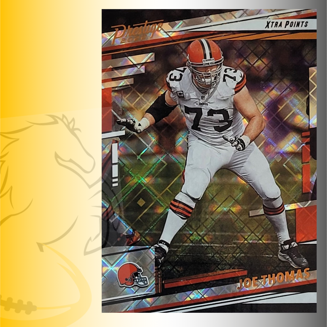 2022 Panini Prestige Joe Thomas Xtra Points Diamonds Parallel