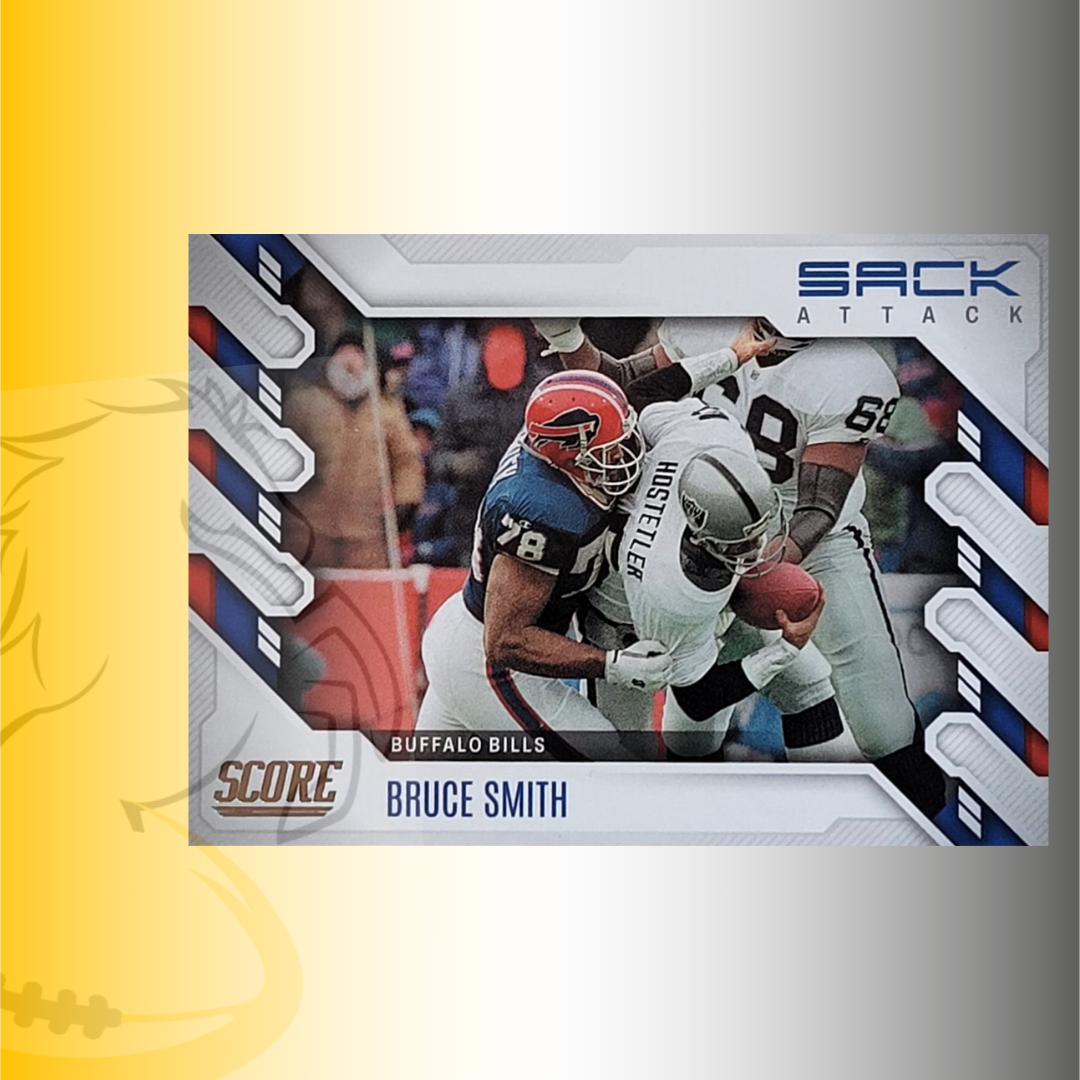 2022 Panini Score Bruce Smith Sack Attack