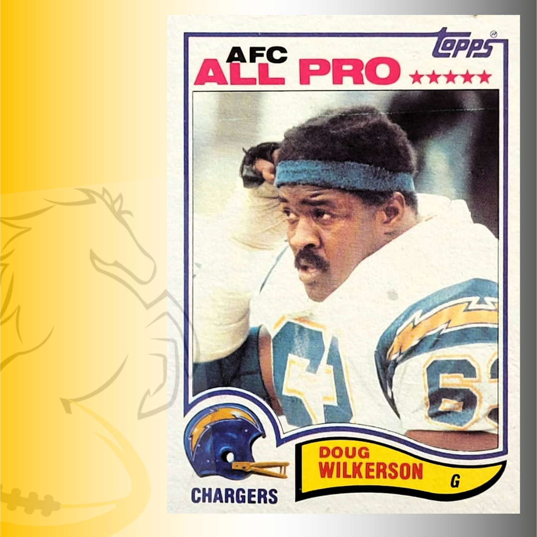 1982 Topps Doug Wilkerson AFC All Pro