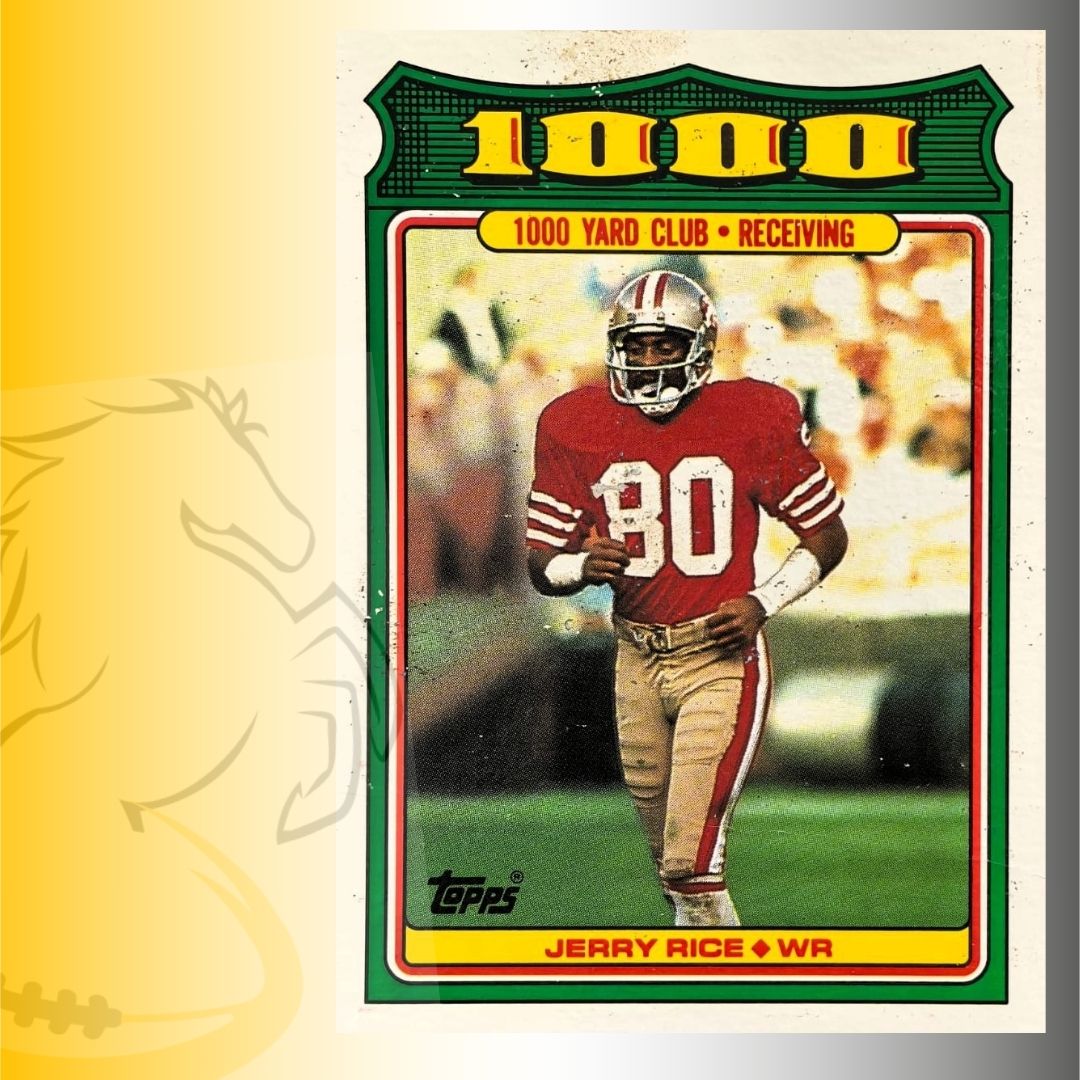 1988 Topps Jerry Rice 1000 Yard Club