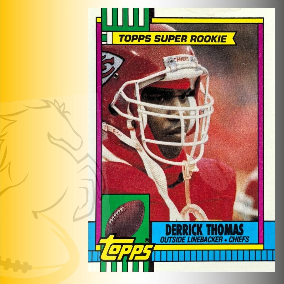1990 Topps Derrick Thomas Topps Super Rookie