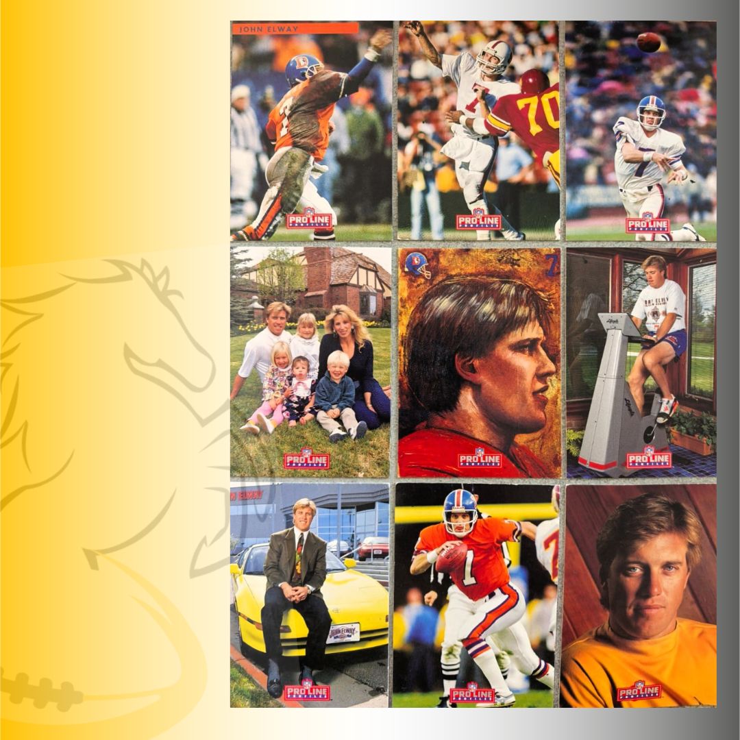 1992 Pro Line Profiles John Elway Full Set