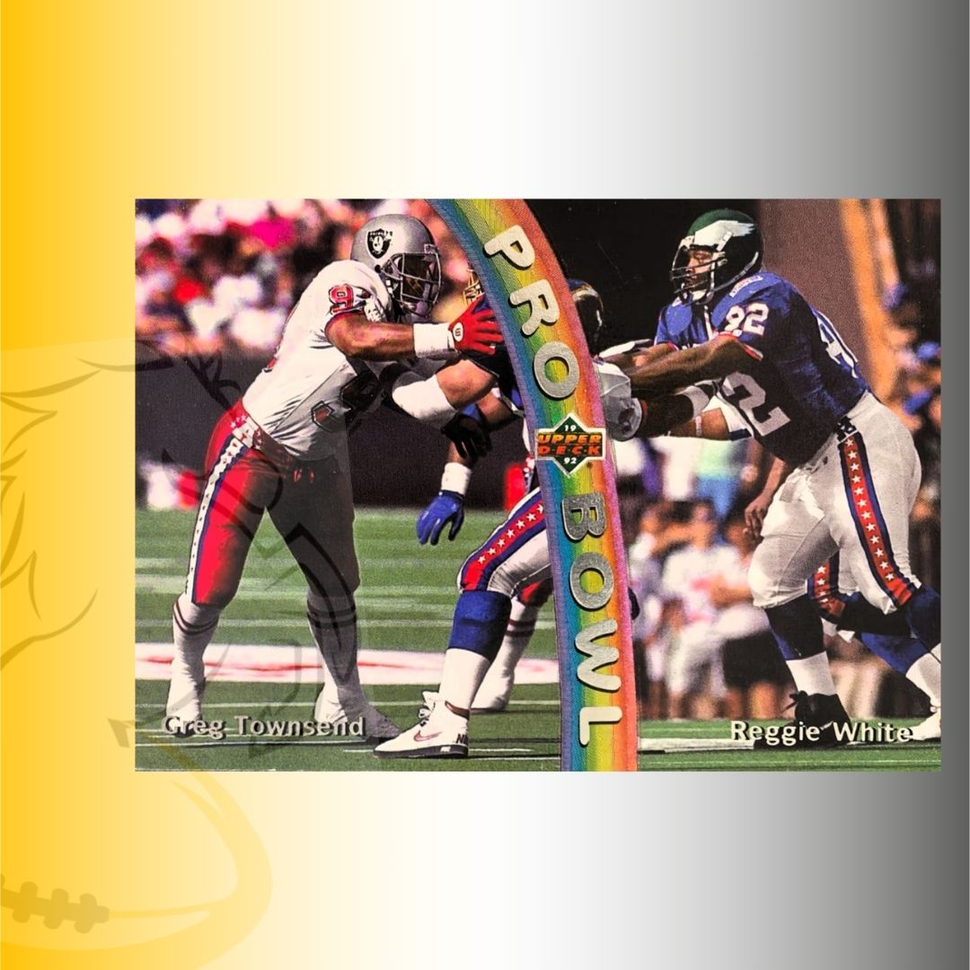 1992 Upper Deck Greg Townsend / Reggie White Pro Bowl