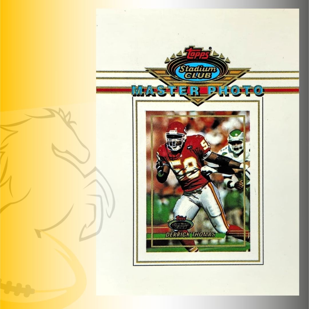 1993 Topps Stadium Club Derrick Thomas Master Photo