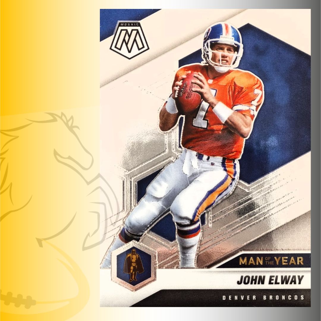 2021 Panini Mosaic John Elway Man of the Year