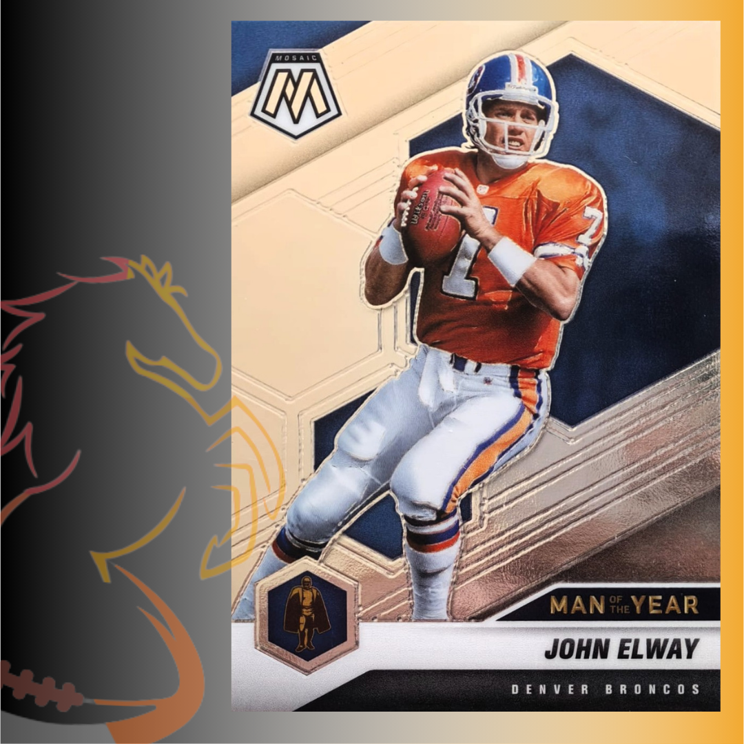 2021 Panini Mosaic John Elway Man of the Year