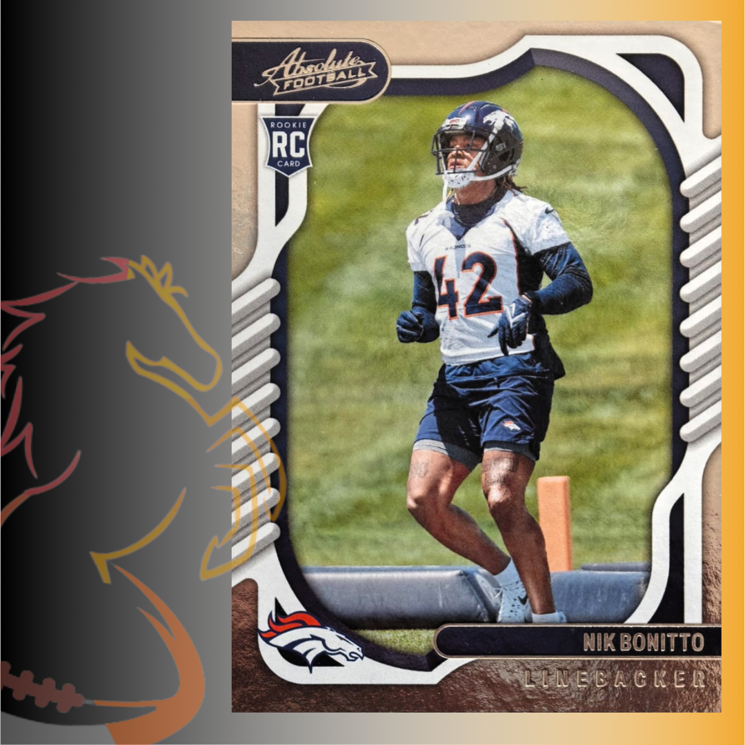 2022 Panini Absolute Football Nik Bonitto Rookie Card