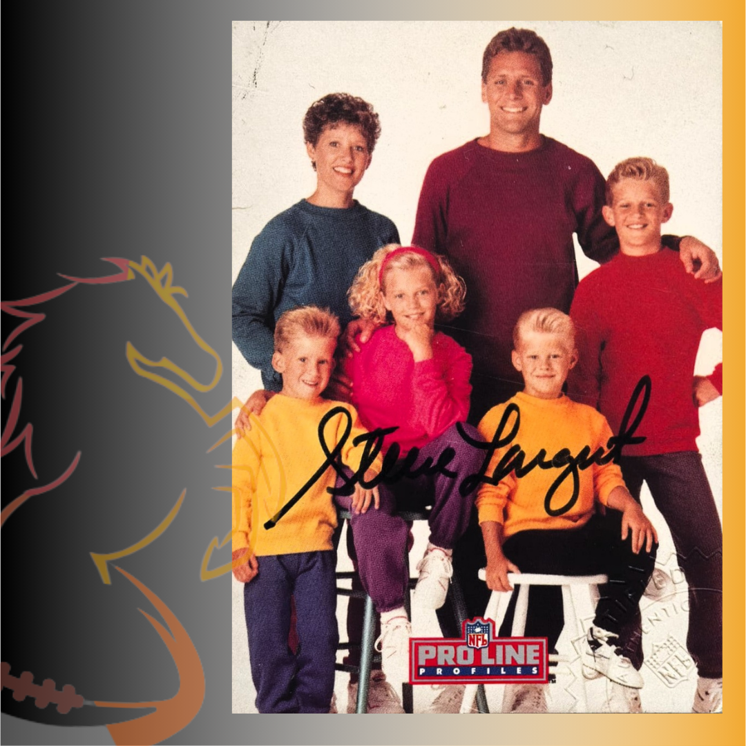 1992 Pro Line Profiles Steve Largent Autograph