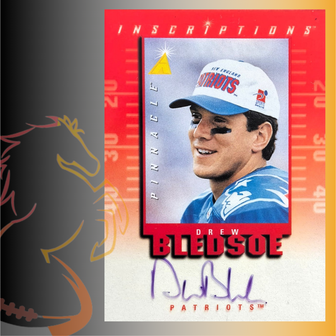 1997 Pinnacle  Drew Bledsoe Inscriptions / 1970