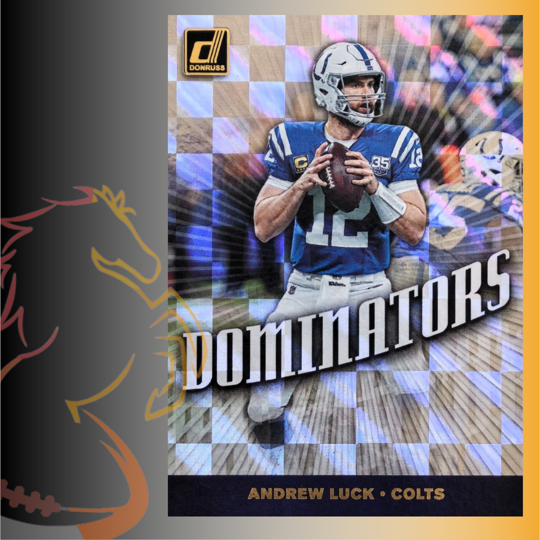2019 Panini Donruss Andrew Luck Dominators