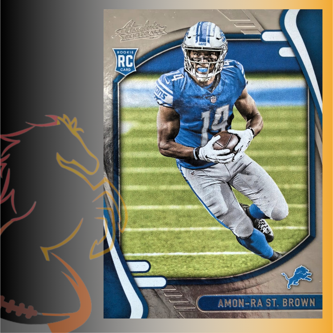 2021 Panini Absolute Football Amon-Ra St. Brown Rookie Card