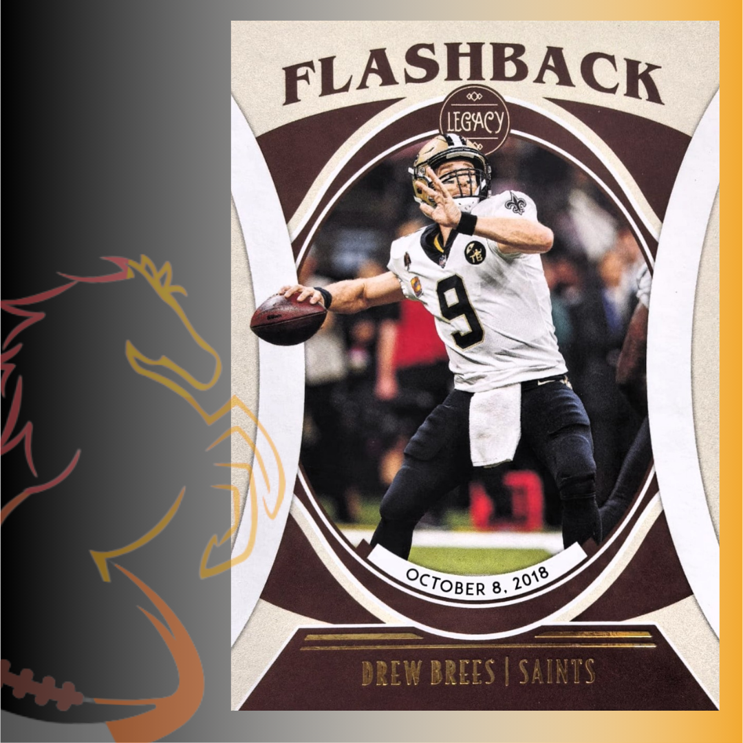 2021 Panini Legacy Drew Brees Flashback