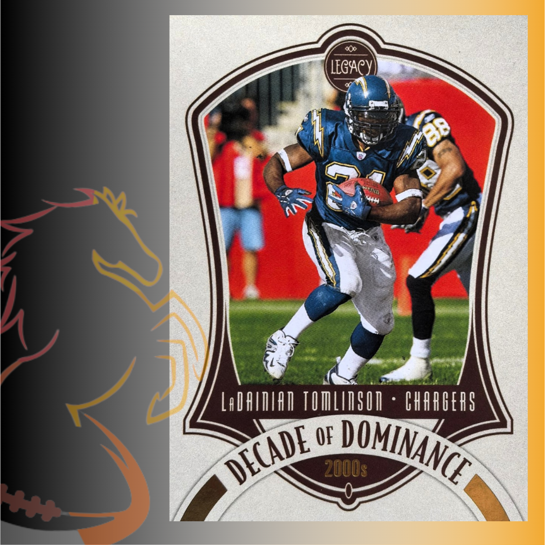 2021 Panini Legacy LaDainian Tomlinson Decade of Dominance