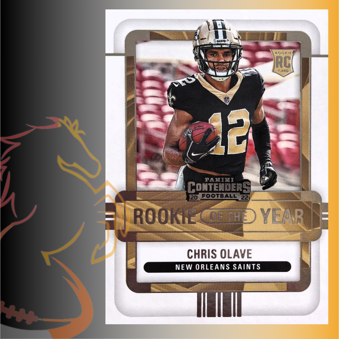 2022 Panini Contenders Chris Olave Rookie of the Year