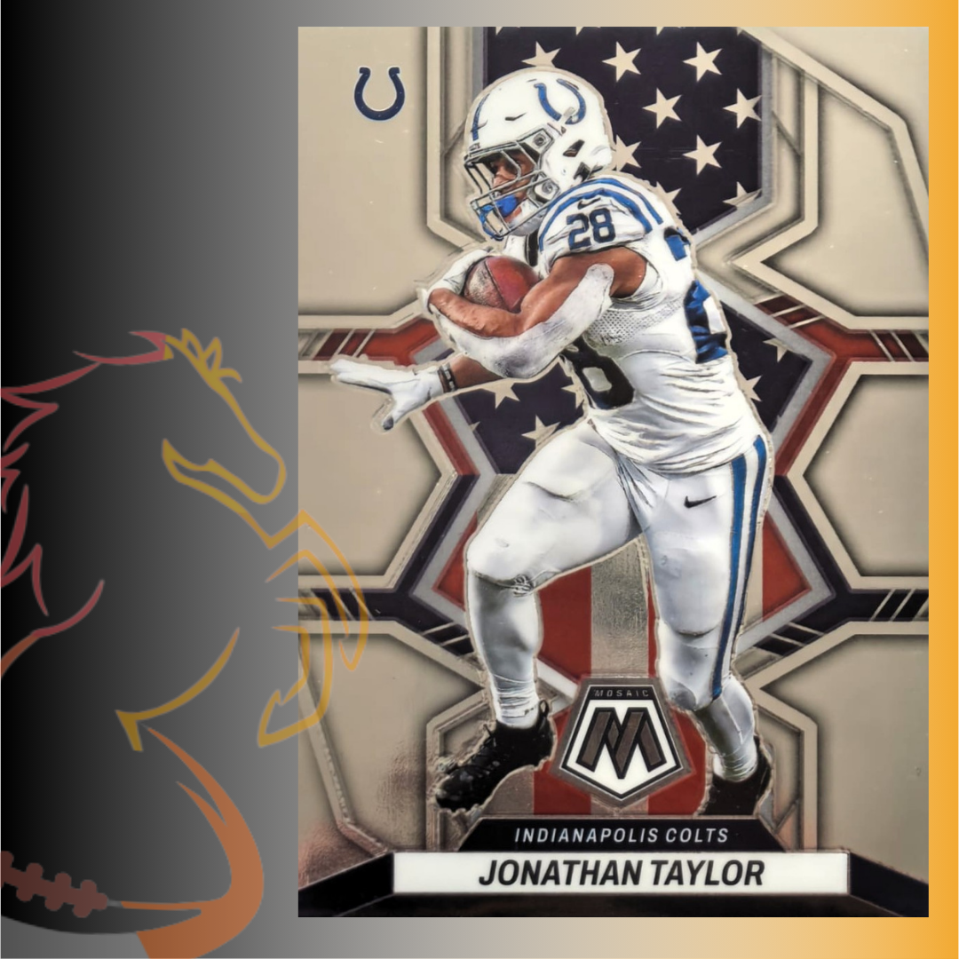 2022 Panini Mosaic Jonathan Taylor National Pride
