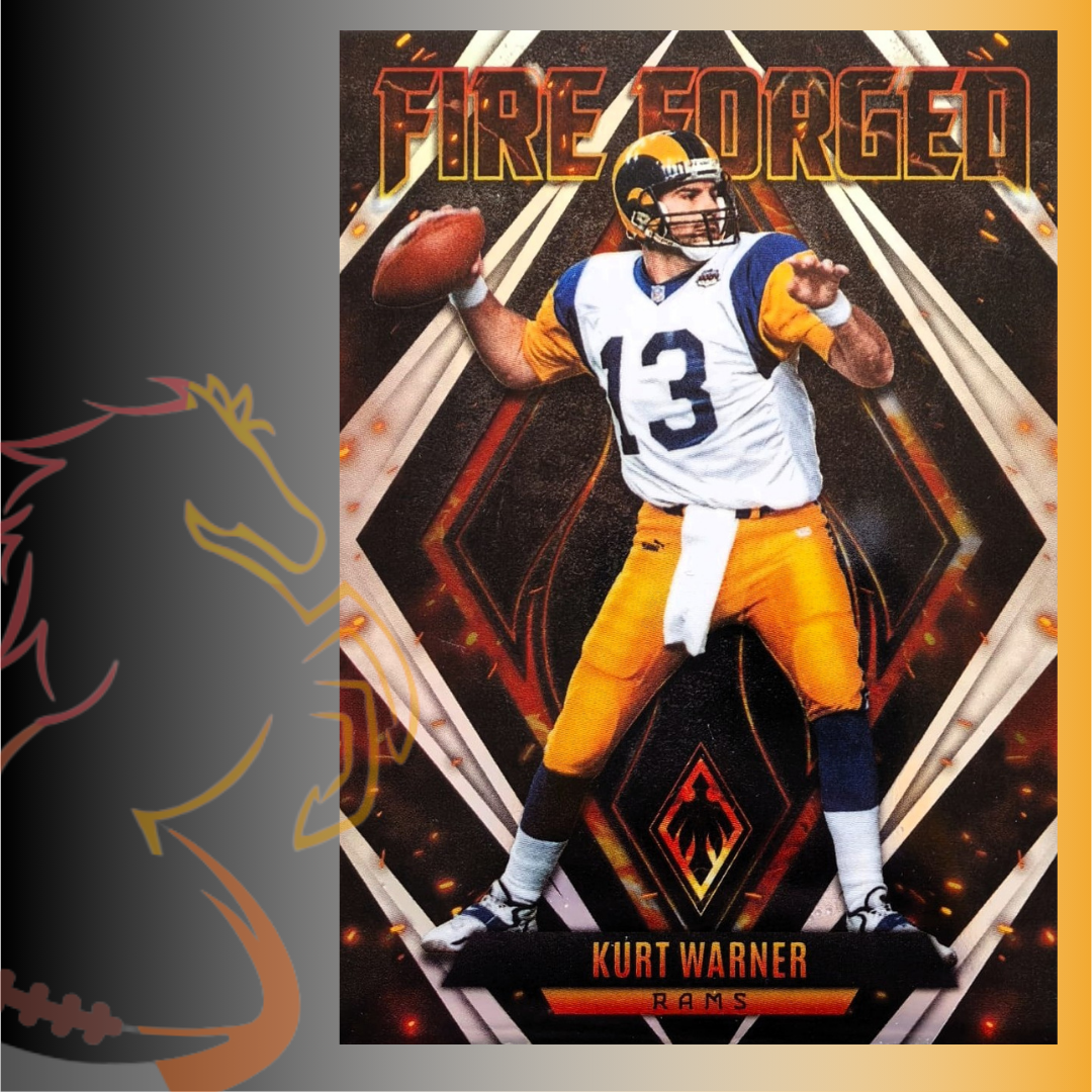 2022 Panini Phoenix Kurt Warner Fire Forged