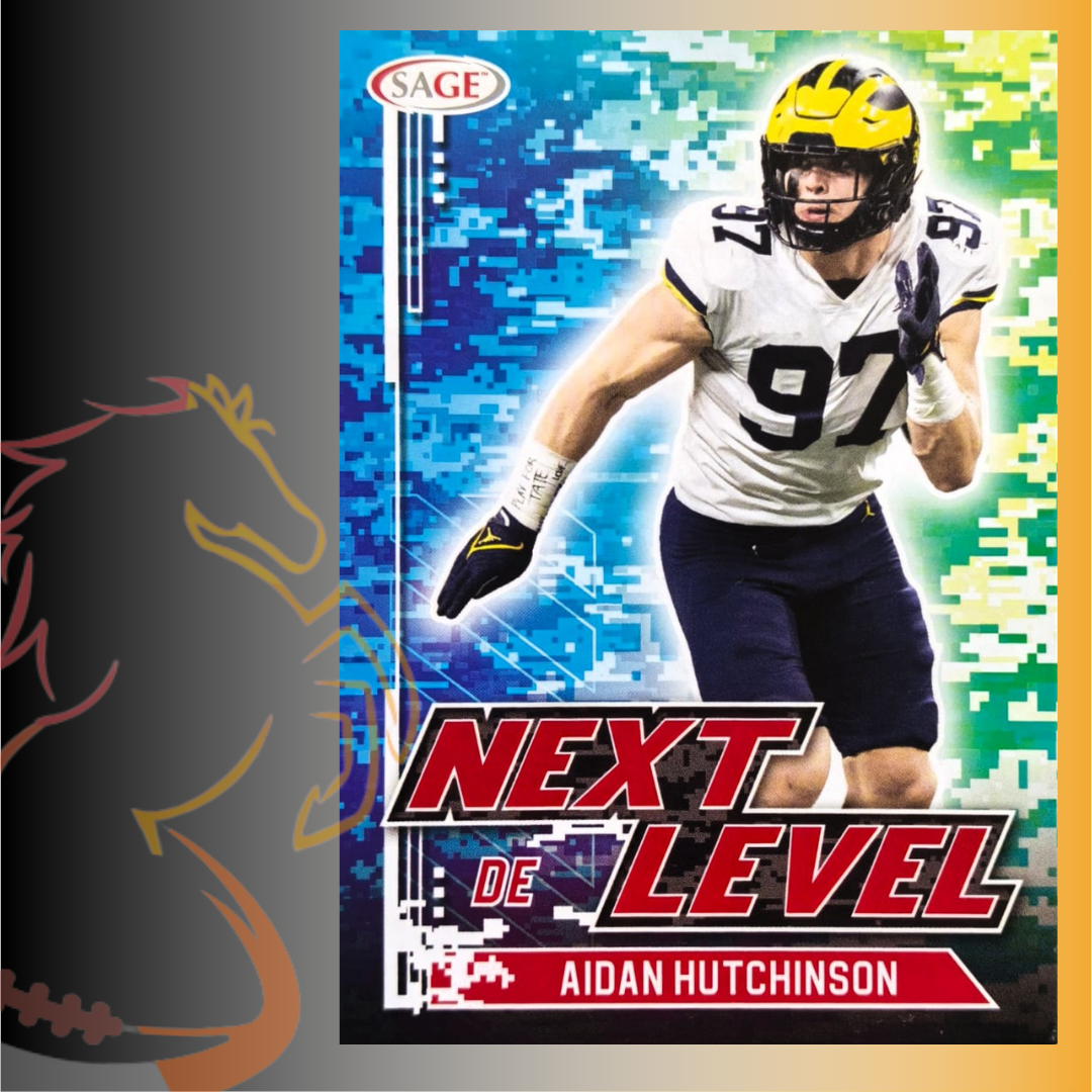 2022 Sage Aidan Hutchinson Next Level Rookie Card