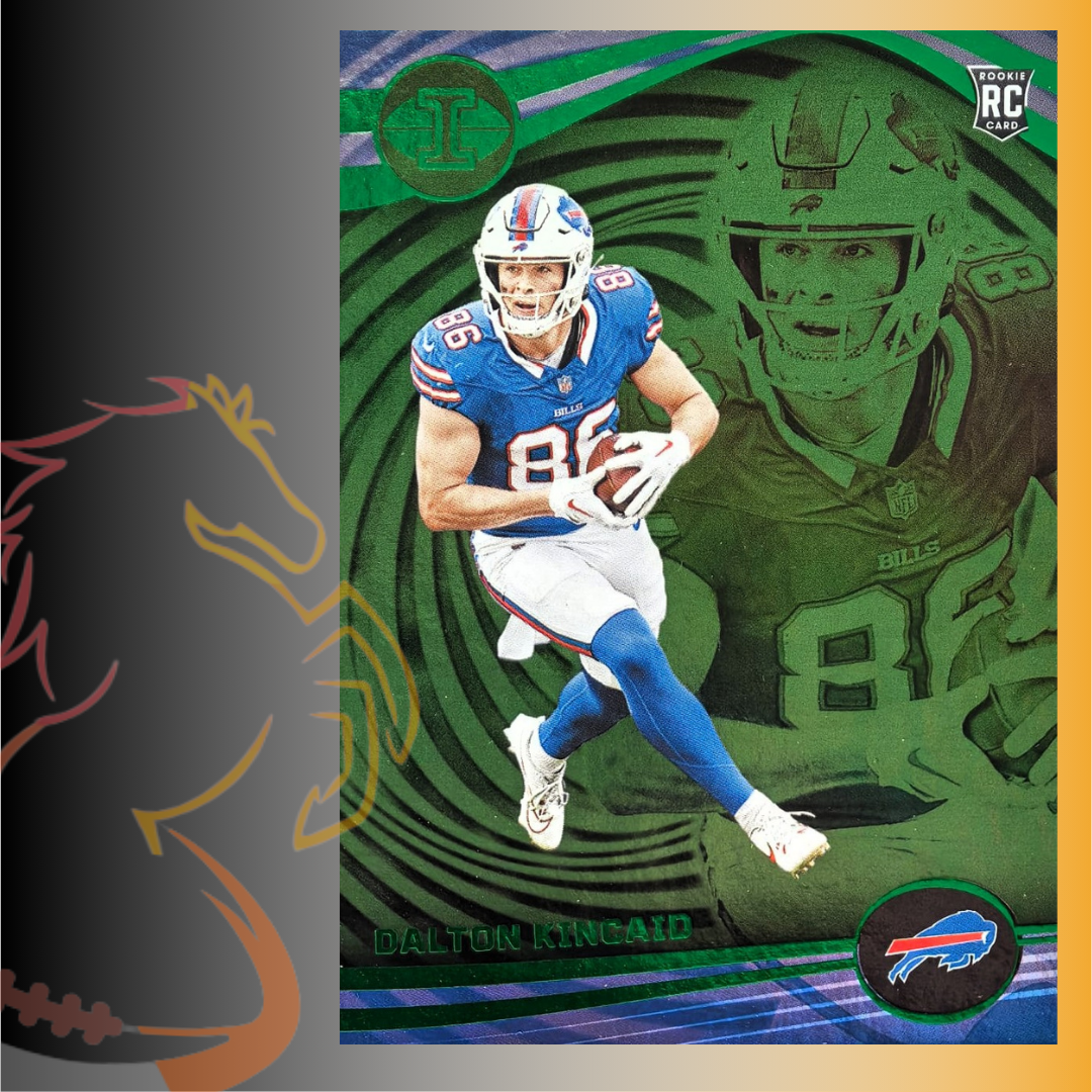 2023 Panini Illusions Dalton Kincaid Green Parallel Rookie Card