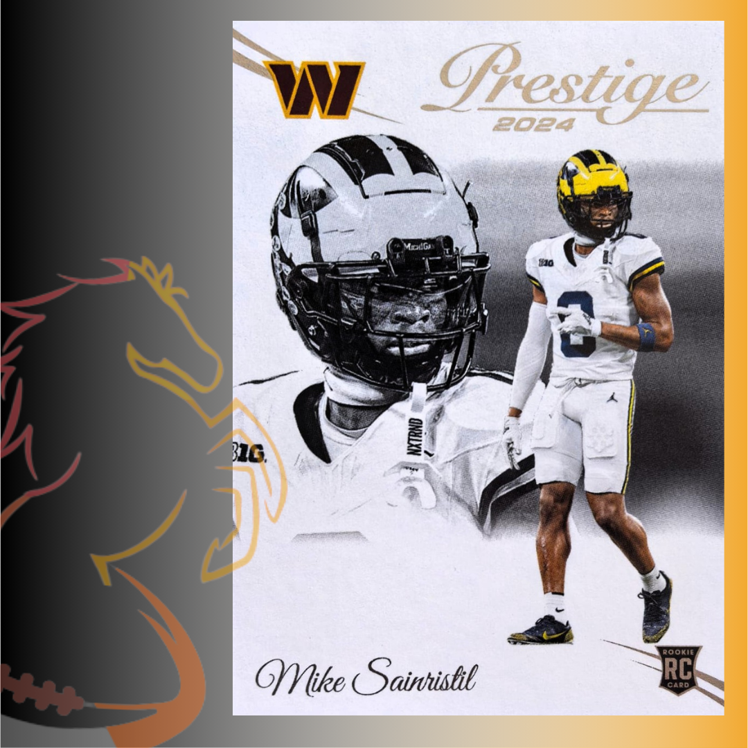 2024 Panini Prestige Mike Sainristil Rookie Card