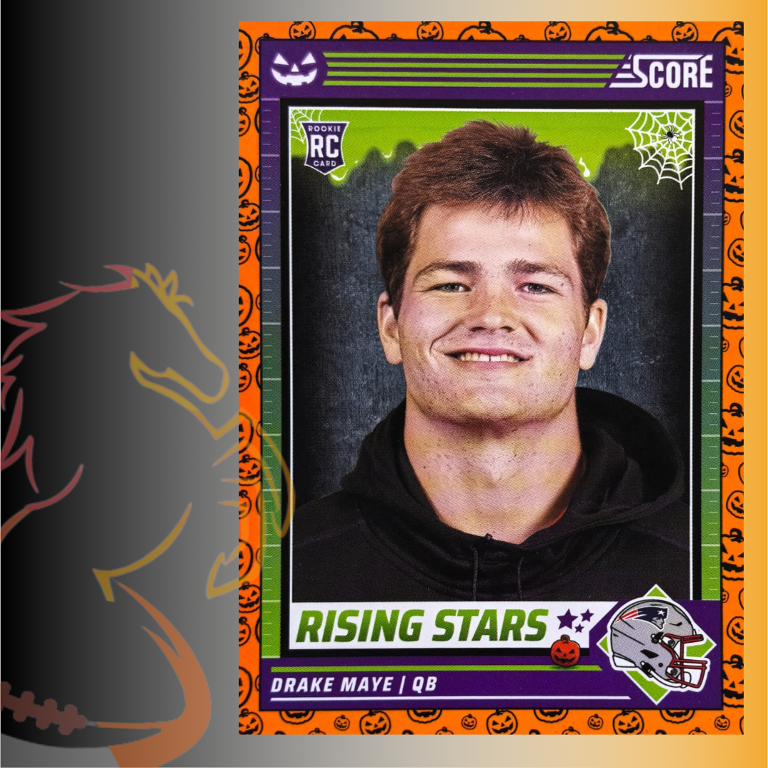 2024 Panini Score-A-Treat Drake Maye Rookie Card