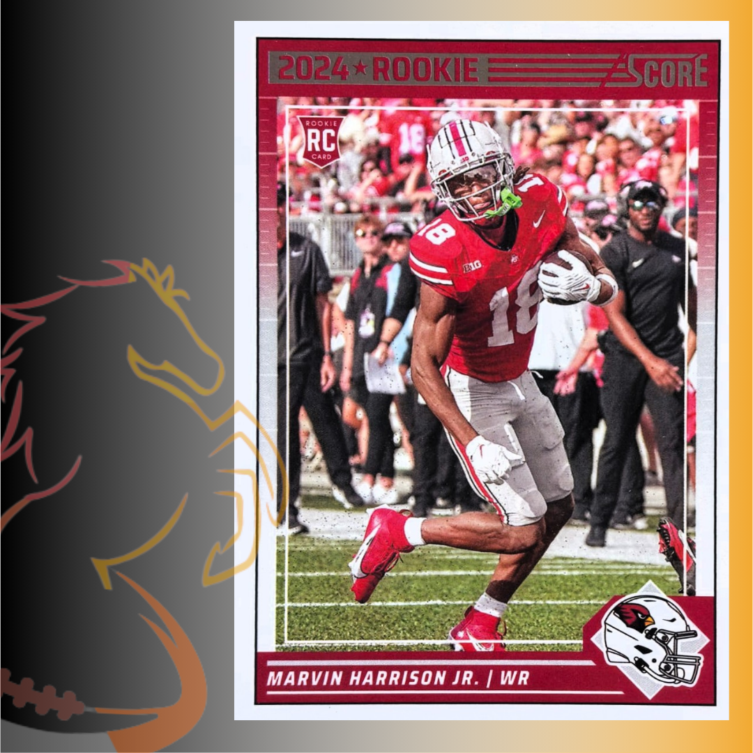 2024 Panini Score Marvin Harrison Jr. Rookie Card