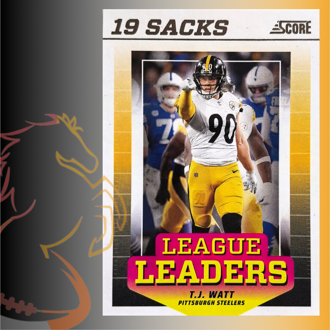 2024 Panini Score T. J. Watt League Leaders
