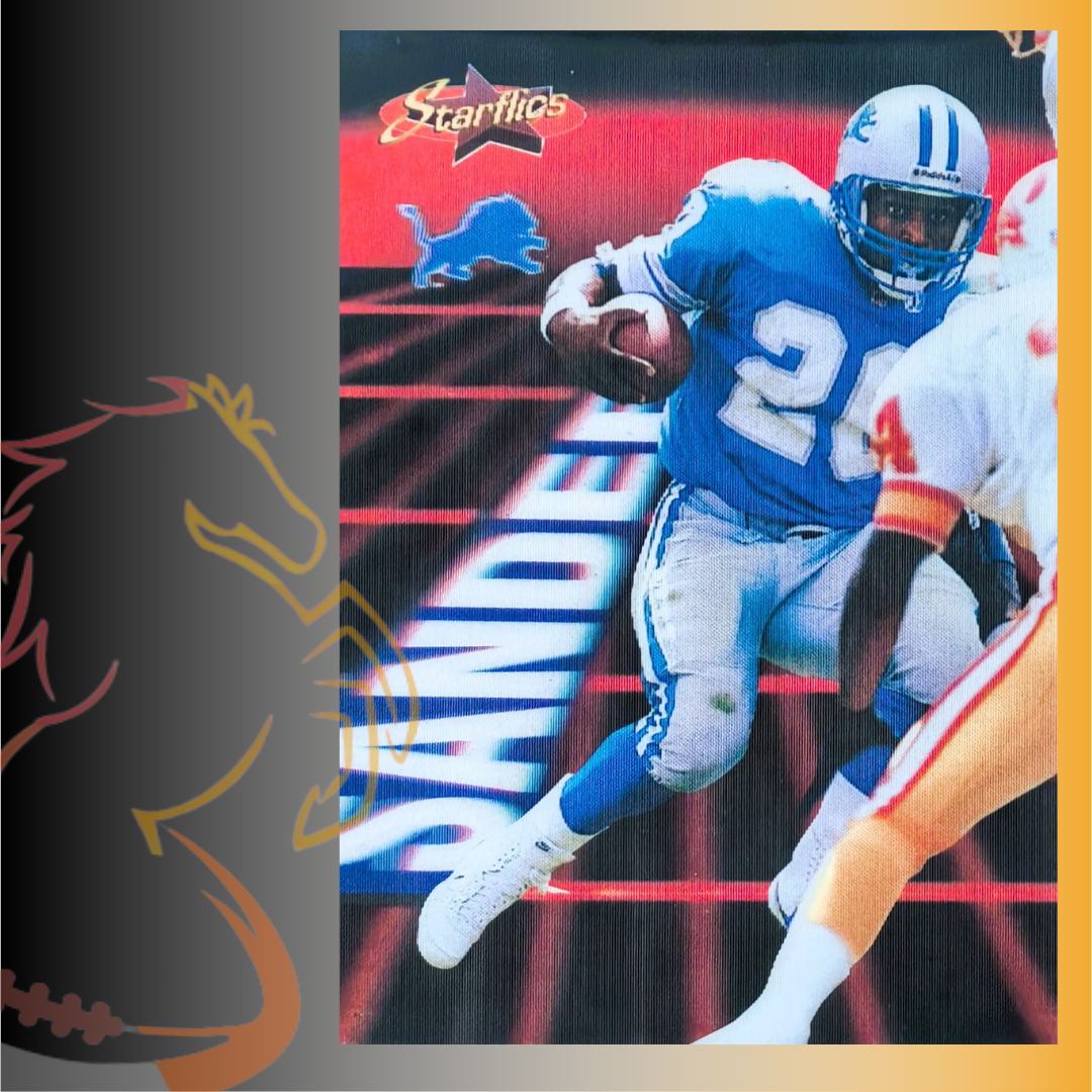 1994 Pinnacle Sportflics Barry Sanders Starflics