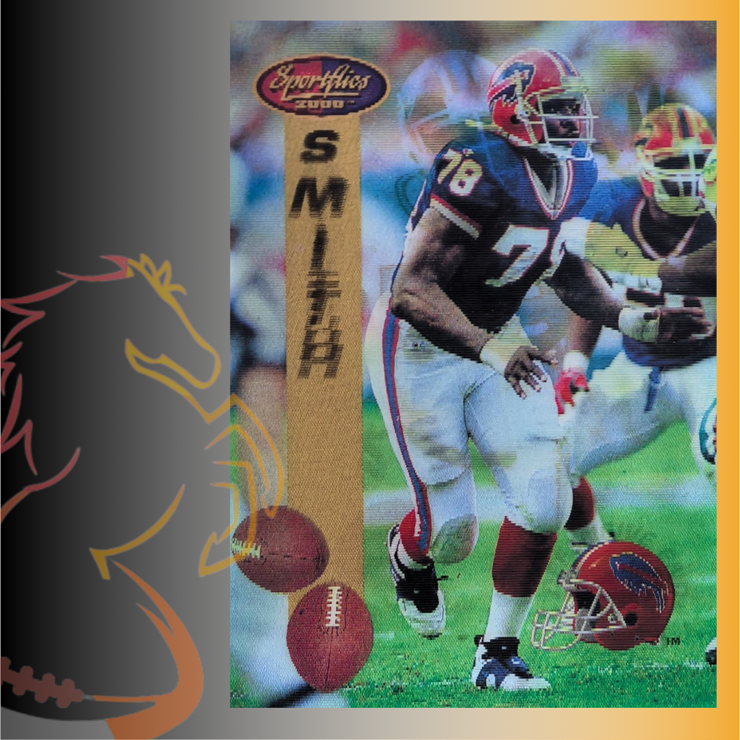 1994 Pinnacle Sportflics Bruce Smith