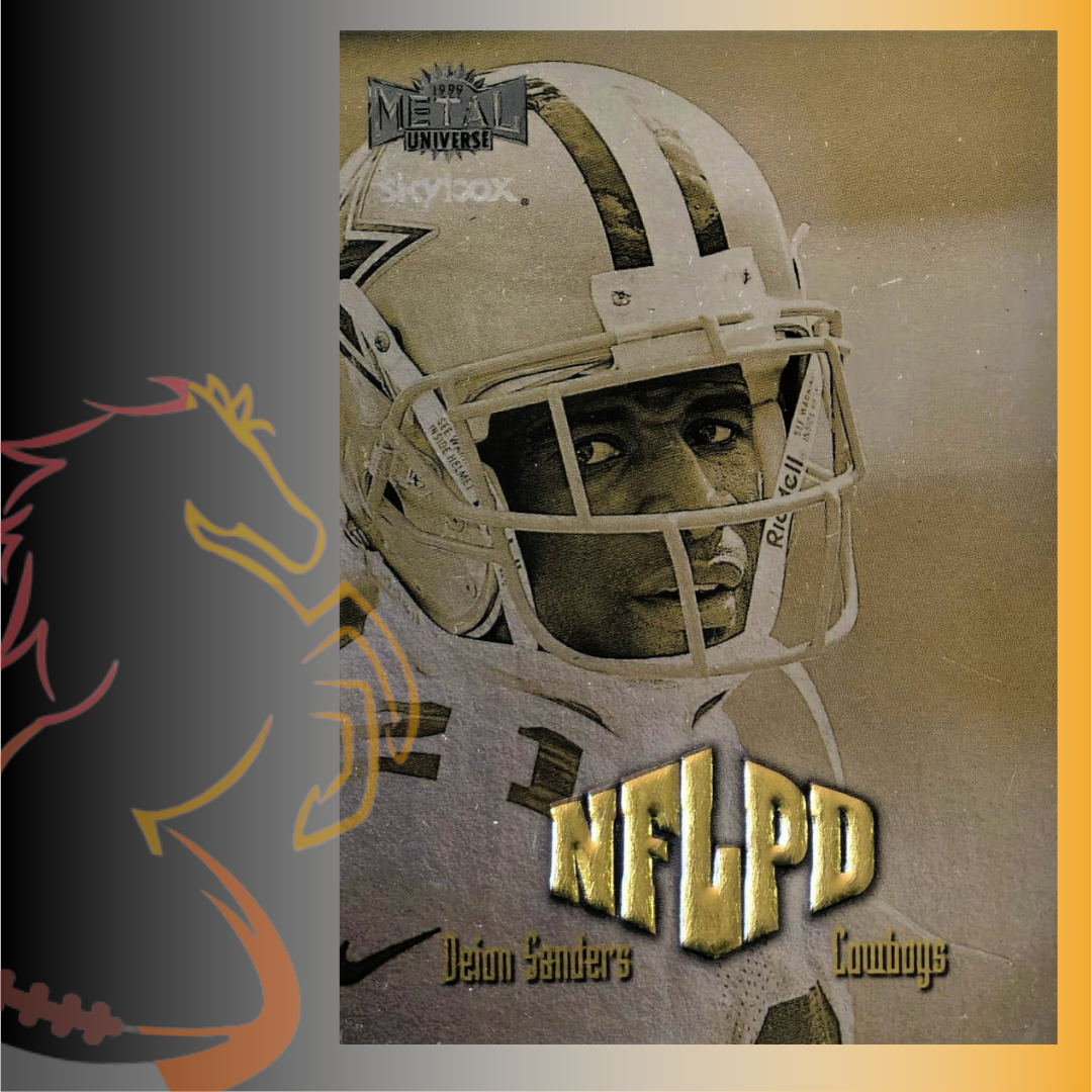 1999 SkyBox Metal Universe Deion Sanders NFLPD