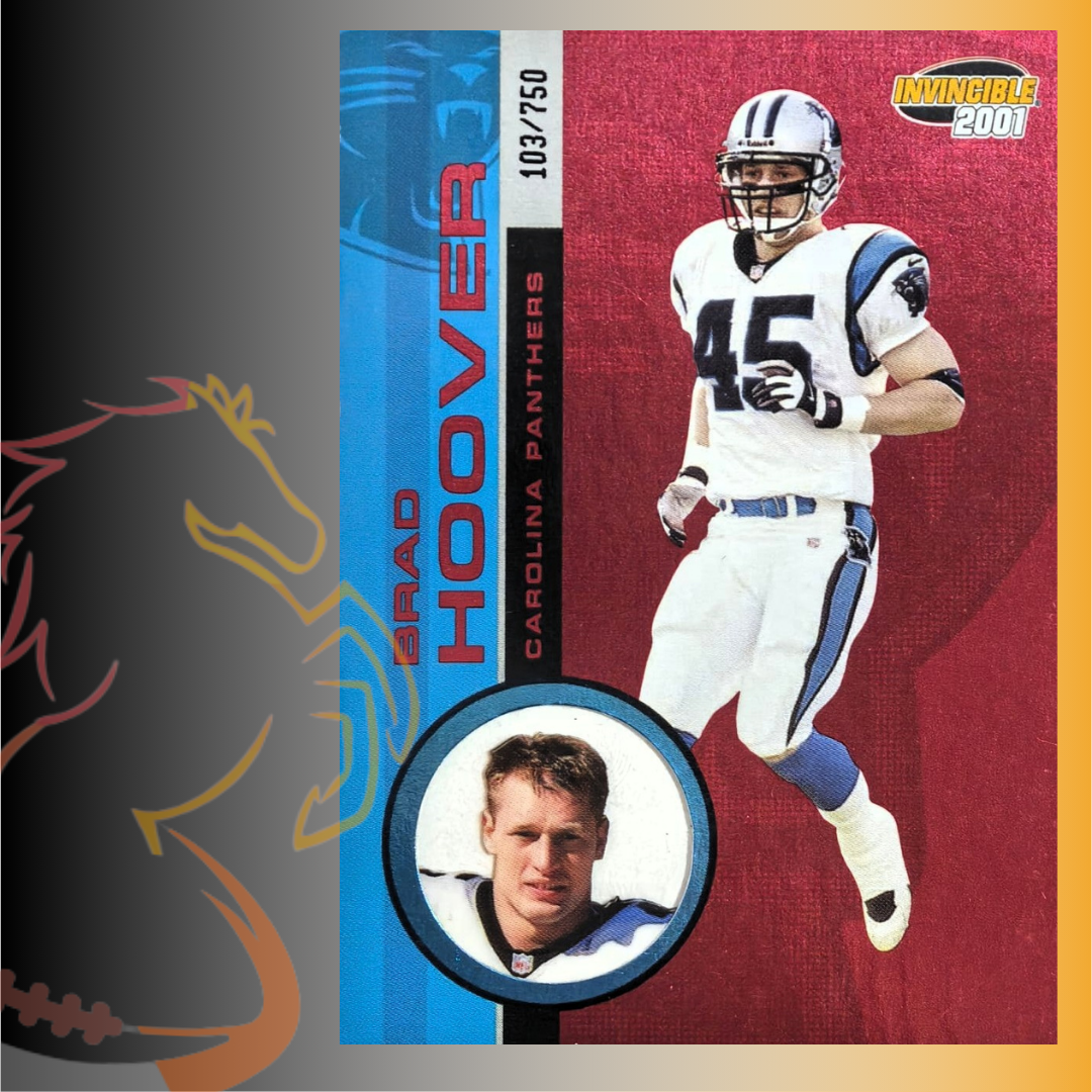 2001 Pacific Invincible Brad Hoover Red Parallel / 750