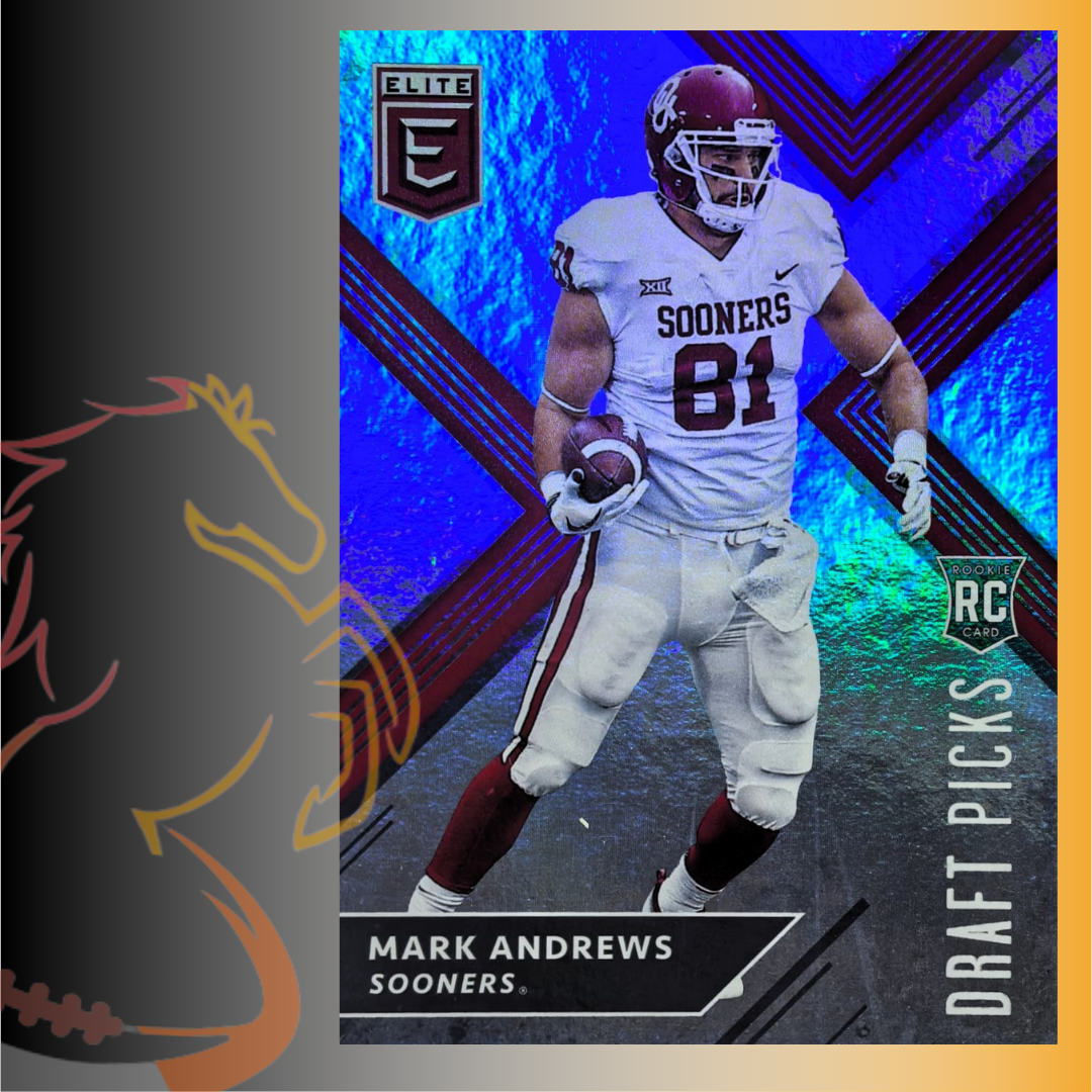 2018 Panini Elite Draft Picks Collegiate Football Mark Andrews Rookie Card