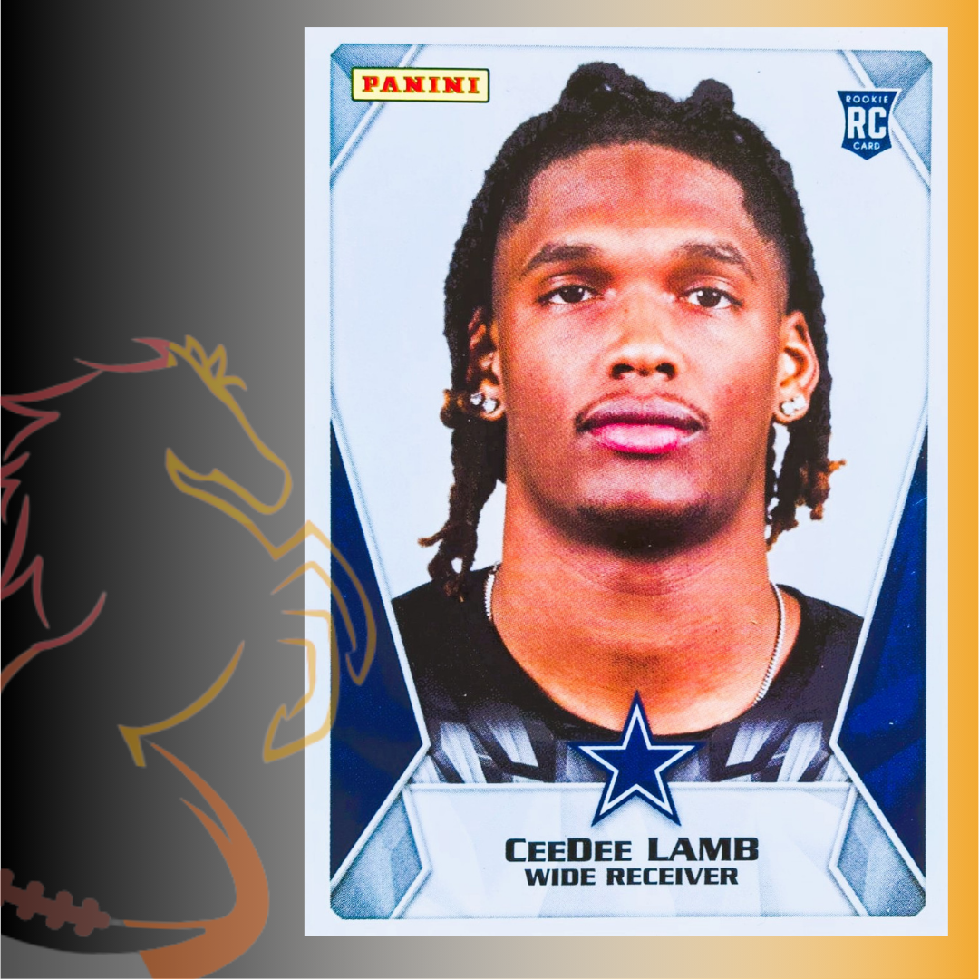 2020 Panini NFL Sticker Collection CeeDee Lamb Rookie Card